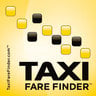 Taxi Fare Small Logo Sticker